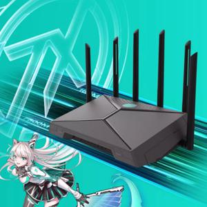 ASUS 에이수스 TX AX6000 WiFi6 무선 게이밍 공유기 듀얼 2.5G포트 7가지 RGB라이트