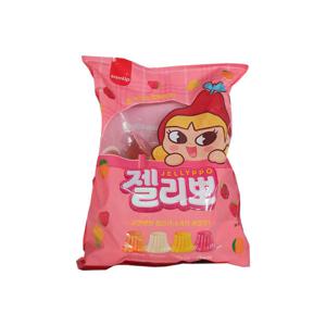 삼립 젤리뽀 4가지맛 2.4kg (망고 사과 딸기 오렌지)