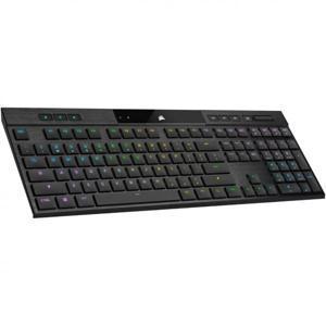 Corsair K100 AIR 무선 RGB 슬림 기계식 게이밍 키보드 블루투스 체리MX 블랙