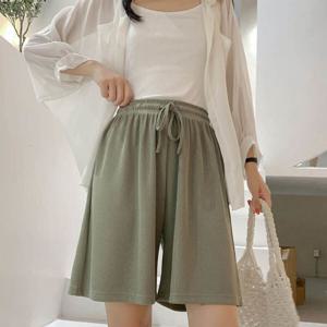 1+1 여성 냉감 바지 여성여름바지 5부 냉장고 반바지