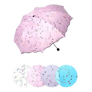 1+1 플라워 양산 자외선 차단 패션 예쁜 우산 양우산 남자 여자 학생 여름 추천