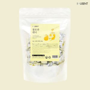 이뮤젠트 꿀모과캔디 스탠드 지퍼백 파우치 약 60개입 환절기 꿀 모과 프로폴리스 사탕 캔디