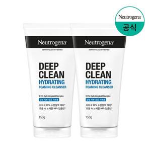 뉴트로지나 딥클린 하이드레이팅 포밍 클렌저 150g x233925022