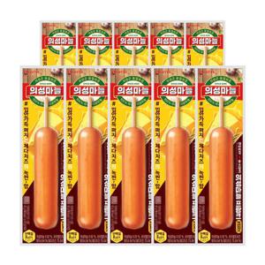 본사직영 의성마늘프랑크 녹찐치즈 65gx10개