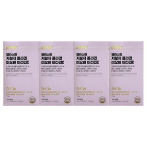 GNM자연의품격 엘라스틴 저분자콜라겐 비오틴 비타민C 3g x 15포 4개 / 써클