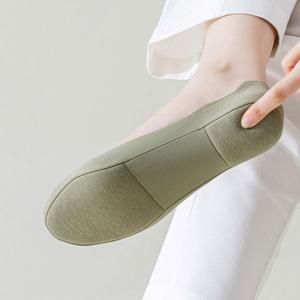 족저근막염 쿠션 페이크삭스 발바닥이 편안한 여자덧신 미끄럼방지 실리콘 덧신 여름양말 5장