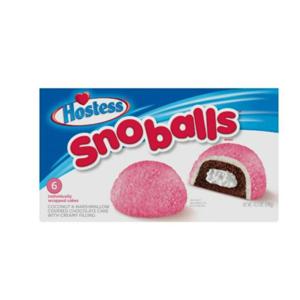 호스티스 트윙키 스노우볼 스노볼 낱개포장 6개입 298g HOSTESS SNOBALLS