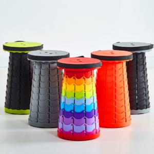 1+1 접이식 아코디언 간이 자바라 교회 의자 스툴 놀이동산 롯데월드 줄서기 의자