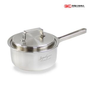 복진상사/한일STS 제피로스 통5중 스텐레스 IH 인덕션가능 편수냄비 16cm