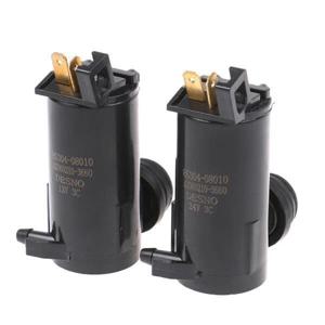 워셔액/새로운 호환 자동차 유리 와이퍼 1 개 12v 24v 앞 와셔 펌프 워터 제트 모터