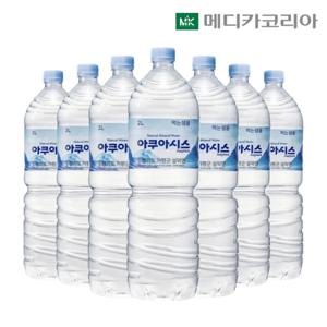 아쿠아시스 생수 유라벨 물 2L x 18병 먹는샘물_6개입x3팩
