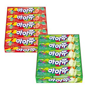 마이쮸 스틱 사과 15개 + 딸기 15개