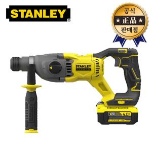 스탠리 로타리햄머드릴 SBH900M2K 브러쉬리스 20V SDS Plus 4Ah 배터리포함