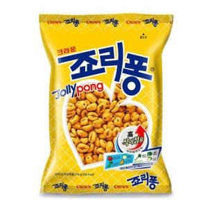 (주)크라운제과 죠리퐁 74g 16봉/