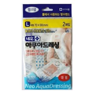 맘스덤 네오 아쿠아드레싱 방수밴드 대형 2매입