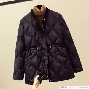 여성 패딩/다운패딩점퍼/여성 패딩다운패딩점퍼여자 경량패딩 숏패딩 웰론 허리조절패딩 슬림핏 겨울