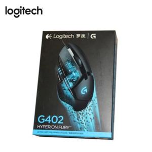 로지텍 G402 유선 USB 게이밍 마우스 호흡 조명 포함 4000DPI PUBG 오버워치용 경쟁 게이밍 마우스