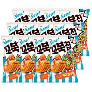 오리온 꼬북칩 카라멜팝콘 72g 12입