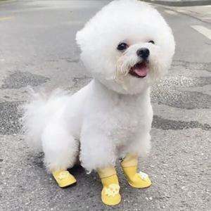 양말/신발/부츠/반려견신발 강아지장화 강아지방수신발 겨울 부츠 산책(3 color)