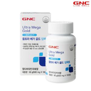 GNC 울트라 메가 골드 임팩트 (500mg 180정)_56738