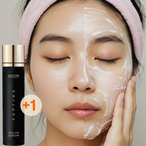 1+1 게스통 펩타이드 볼륨 세럼 50mlx2개 주름 탄력 처침 보습 버블테라피 물광 에센스