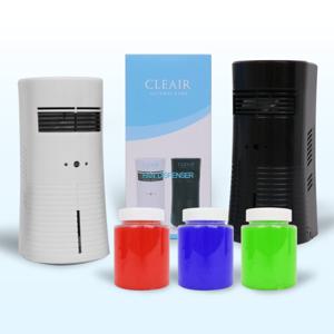 클리에어 방향제 무소음 무선 팬분사 공기탈취기와 젤탈취제 200g 가정용 반려동물 탈취제 소음없이 조용