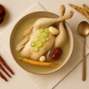 순수람 진안 홍삼 삼계탕 800g 4팩+새싹 보리 누룽지 1개 추가 증정(정가7900원)/6.30일 단하루만