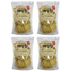 양파를 품은 메밀칩 160g x 4개 메밀과자 뻥튀기