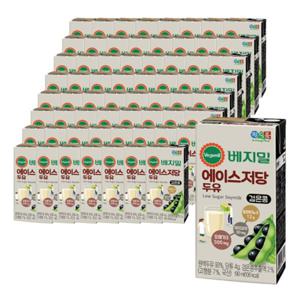 베지밀에이스 베지밀저당두유 190ml 64팩 베지밀 에이스 저당 두유 190ml 64팩