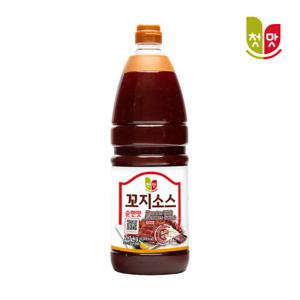 첫맛 꼬지소스 순한맛 2.1kg 청우 닭꼬치 염통소스