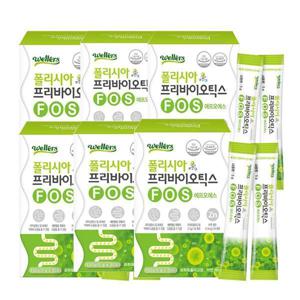 웰러스 폴리시아 프리바이오틱스FOS 5g x 30포 x 6개