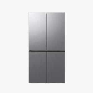 삼성전자 비스포크 4도어 902L 메탈 리파인드 이녹스 (RF90DG9111S9)_엠에스