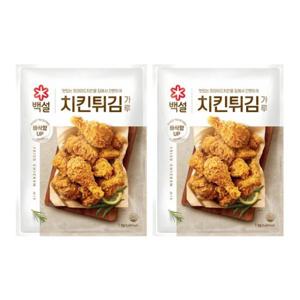 CJ백설 치킨튀김가루 1kg x2개