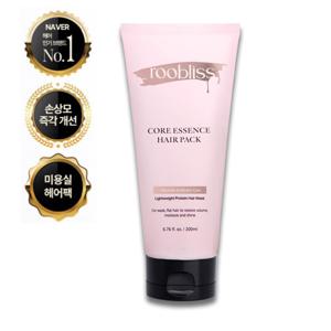 극손상 미용실 클리닉 단백질 폭탄 코어 에센스 헤어팩 핑크 200ml 아이리시 로제 머스크향  +헤어팩 50ml