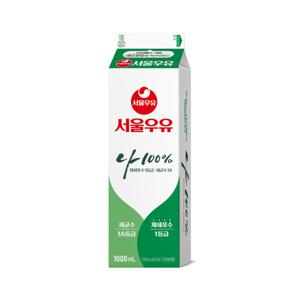 서울우유 나100% 1000ml  카페 대량 도시락 급식