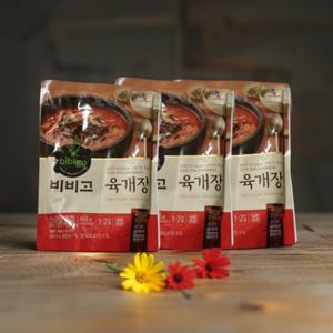 CJ제일제당 비비고 육개장 500g x 6개