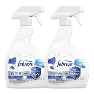 1+1 페브리즈 항균 플러스 깨끗한향 섬유탈취제 920ml