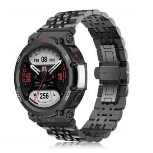 메탈밴드/어메이즈핏 T-Rex 2 스테인리스 스틸 시계 밴드 메탈 팔찌 스트랩(3 color)