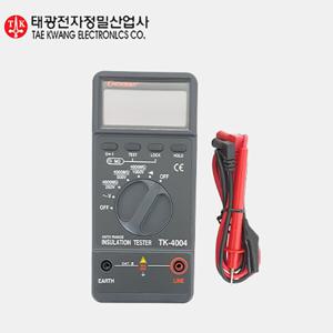 태광 디지털 절연저항계 TK-4004 공업용측정공구 절연저항테스터기