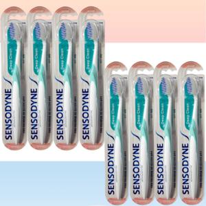 센소다인 딥클린 칫솔 초미세모 시린이 칫솔 8개