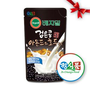 베지밀 검은콩 아몬드호두 파우치 190ml 45개 검은콩의 영양과 견과류의 고소한 맛이 살아있는 제품