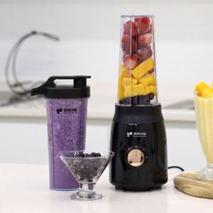 키친아트 블랙 600ml 미니 믹서기 KM-T800