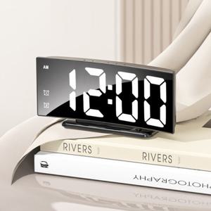디지털 LED 탁상시계 무소음 대형숫자 전자 알람시계 OWT-SZ836