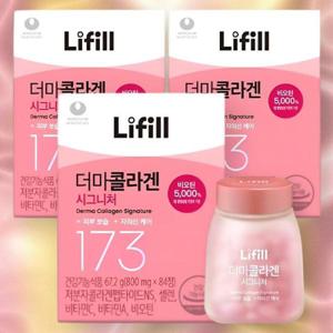 라이필 더마콜라겐 시그니처 저분자 비오틴 어린 콜라겐 84정 3박스 3개월