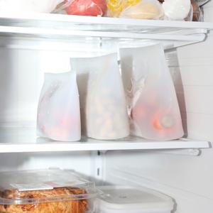 바른락 스탠드 실리콘 지퍼백 1500ml(대) 3P