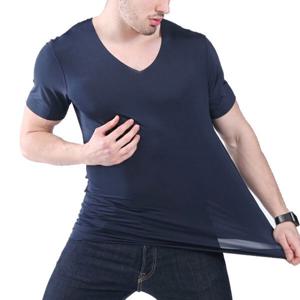 1+1+1 심리스 무봉제 남성 여성 브이넥 반팔티