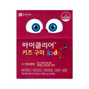 종근당건강 아이클리어 루테인키즈 4g x 60개 x2SET (AD)