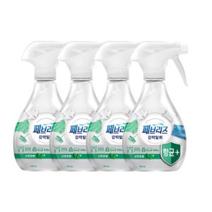페브리즈 항균플러스 산뜻한향 370ml 4개