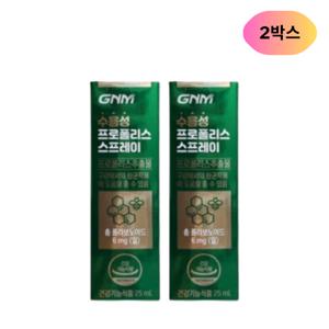 GNM자연의품격 수용성 프로폴리스 스프레이 25ml 2개