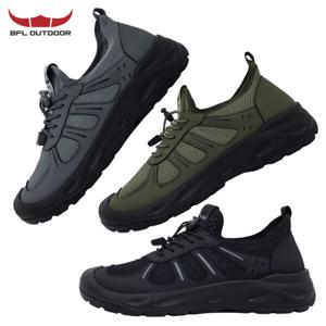 BFL 발편한 남성 슬립온 운동화 가벼운 스니커즈 통풍 메쉬 신발